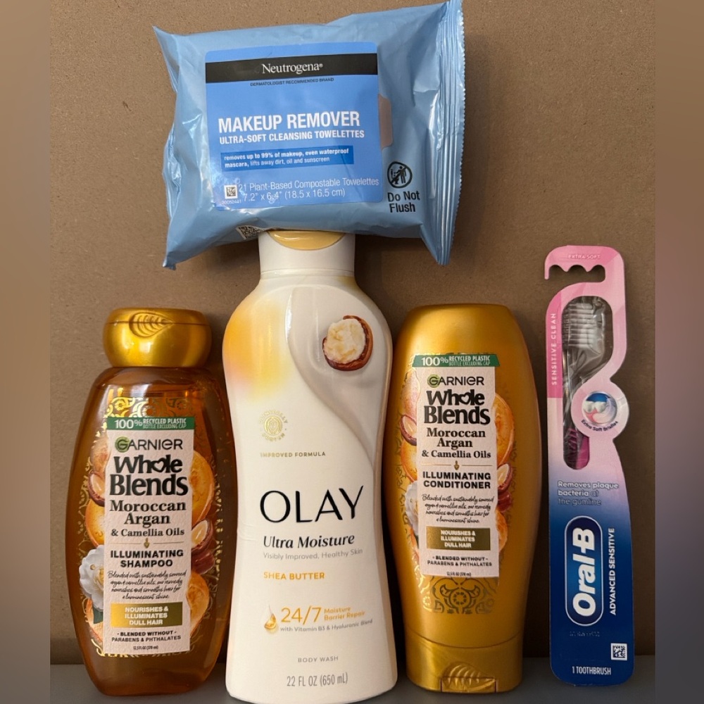🛁 Self-Care Bundle – Olay, Garnier, Neutrogena & Oral-B (New!) 🛁